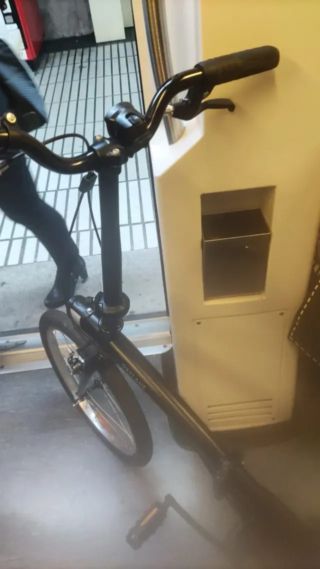 Bicicleta plegable Decathlon