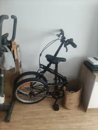 Bicicleta plegable Decathlon