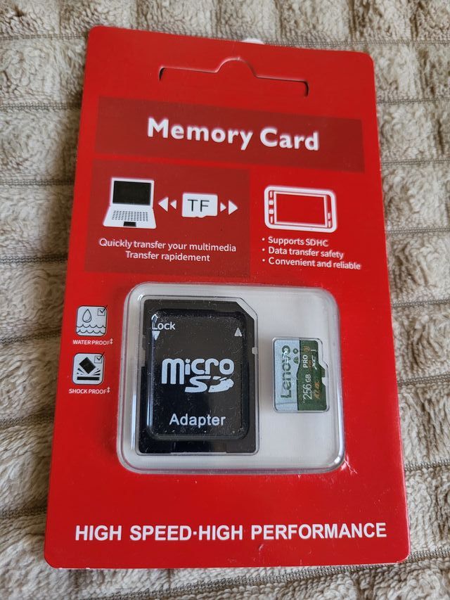 Tarjeta MicroSD Lenovo 256 GB