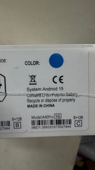 CCIT A40 Pro 5G Telefone