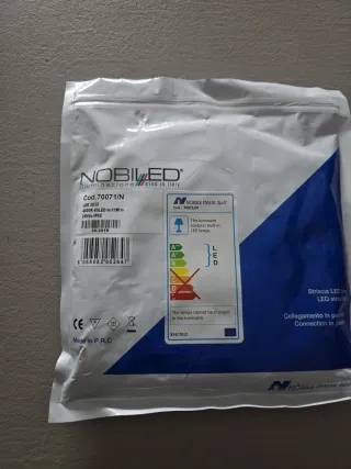 Striscia LED Nobile 5m 4000K IP65 24v Cod 70071/n