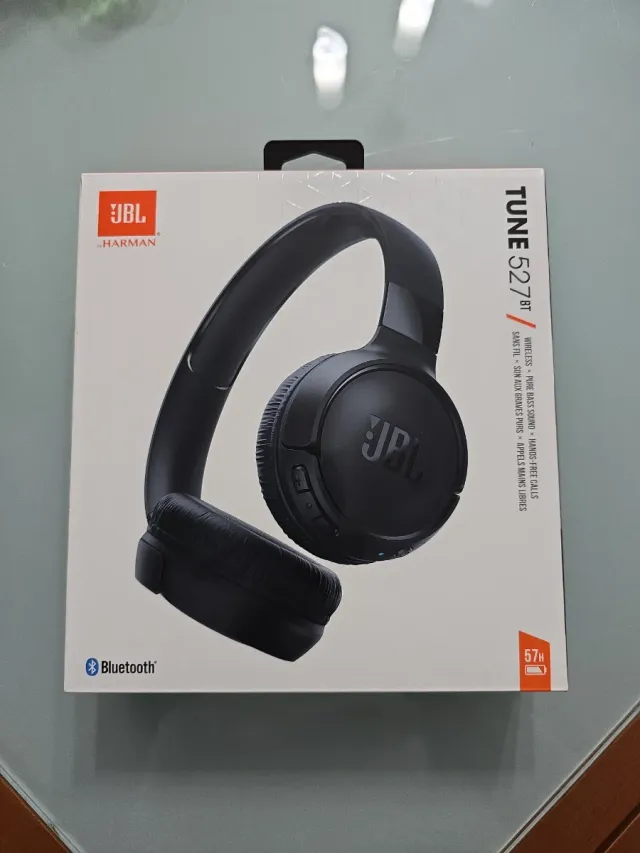 Auriculares JBL Tune 527BT Bluetooth Negros