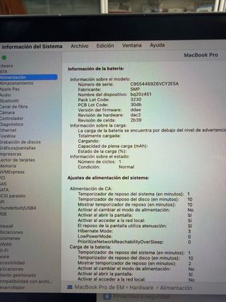 MacBook Pro 2020 i5 8GB RAM 256GB SSD