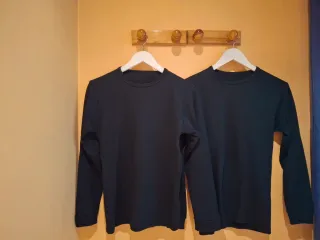 Lote 2 Camisetas Térmicas Negras