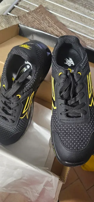 Scarpe U-Power Originali Nere e Gialle