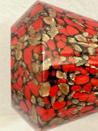 Vaso Murano Antico V. Nason Avventurina