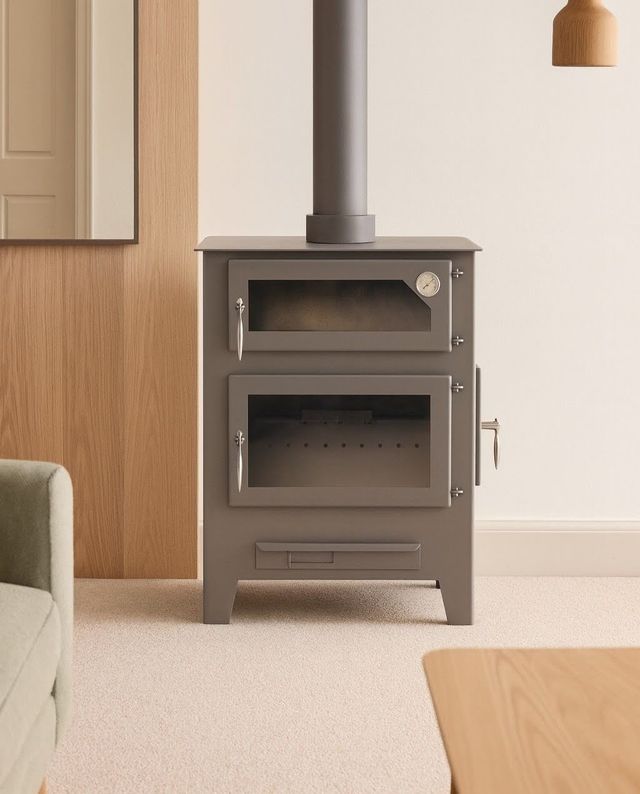 NUOVA Stufa a legna con forno