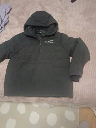 Chaqueta Bershka Negra Hombre