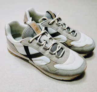 Zapatillas Munich Sunset Mujer Gris Blanco