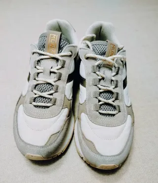 Zapatillas Munich Sunset Mujer Gris Blanco