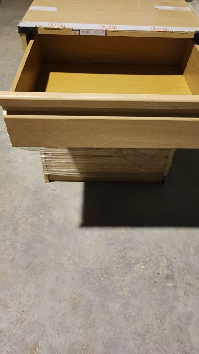 Cajonera de madera DE HAYA