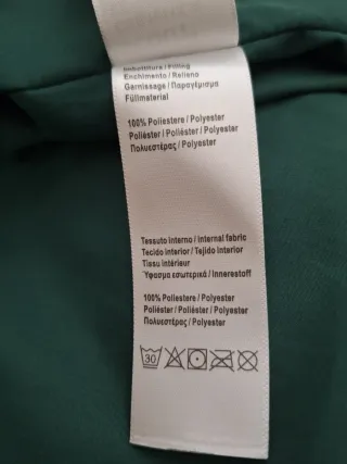 Piumino donna verde taglia S