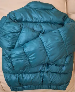 Piumino donna verde taglia S