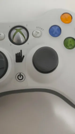 Mando Xbox 360 Inalámbrico Blanco