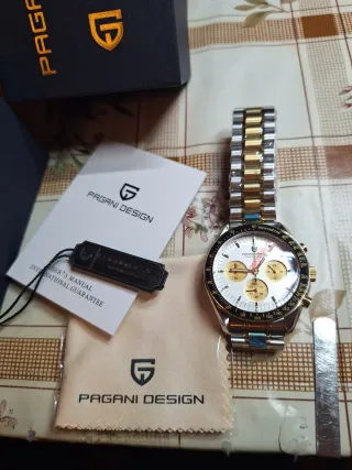 Reloj PAGANI DESIGN Oro y Plata