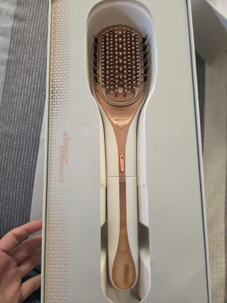 Peine Secador Rowenta Blanco y Dorado nuevo