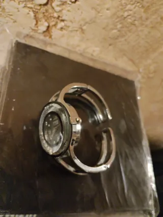 Reloj Cruise Club Mujer Plata y Negro