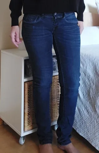 Jeans G-Star Raw Mujer Azul (Talla 27)