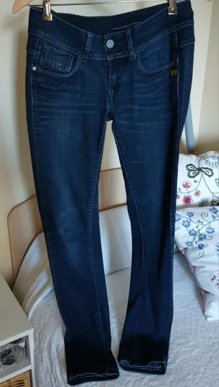 Jeans G-Star Raw Mujer Azul (Talla 27)