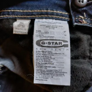 Jeans G-Star Raw Mujer Azul (Talla 27)