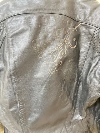 Chaqueta de moto de cuero