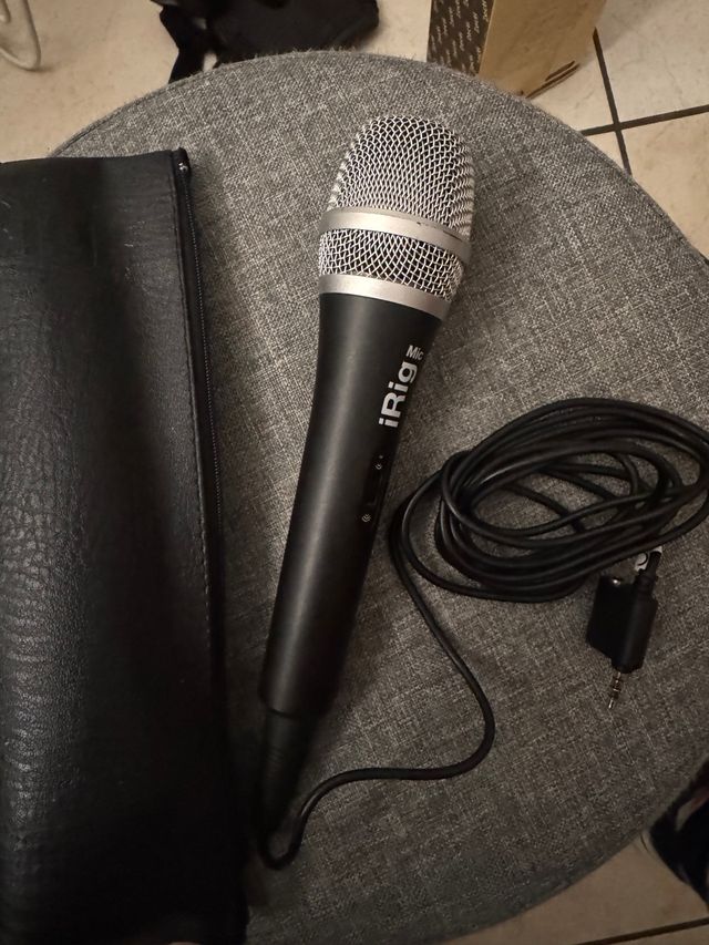 Microfono iRig con custodia