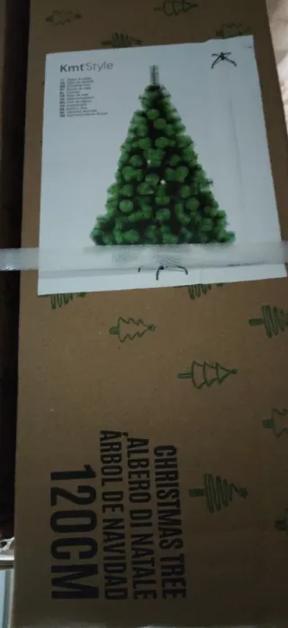 2 Alberi di Natale KmtStyle Verde misura 1,20