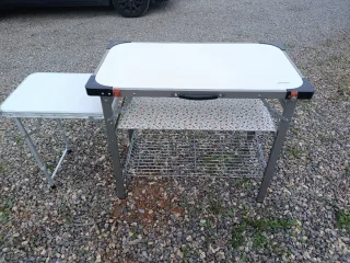 Mesa Cocina Camping Plegable