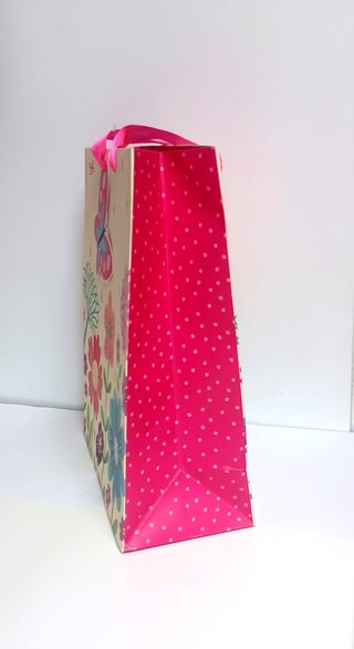 Bolsa Regalo flores y mariposa