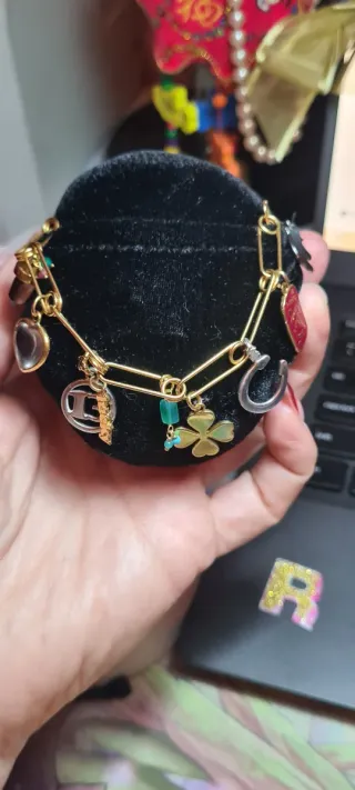 Collar Tous Dorado y Plateado Lucky Charms