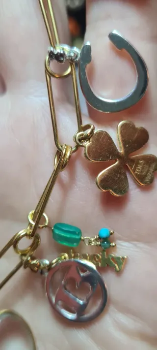 Collar Tous Dorado y Plateado Lucky Charms