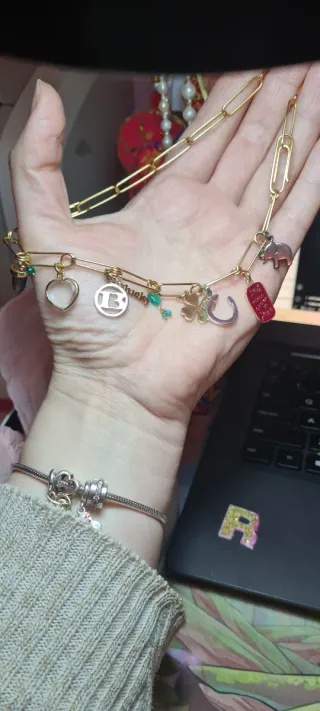 Collar Tous Dorado y Plateado Lucky Charms