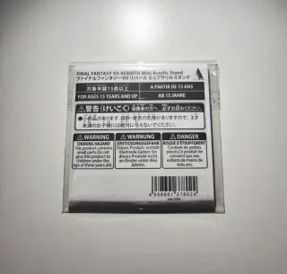 Mini Figura Metacrilato Final Fantasy VII Rebirth