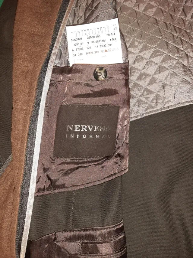 Giacca uomo sportiva marrone