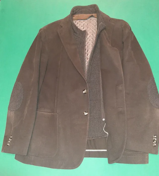 Giacca uomo sportiva marrone