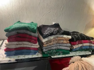 Jerséis con pedrería Paris , osito , mariposa