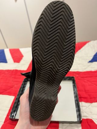 Stivaletti neri felpati donna taglia 38