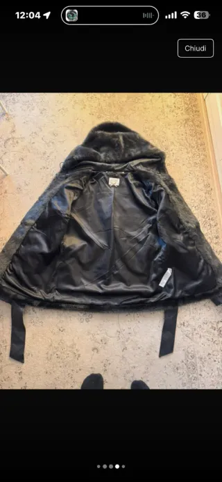 Giaccone ragazza cappuccio e pelliccia FRACOMINA