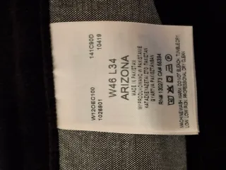 Pantaloni Wrangler Unisex Neri