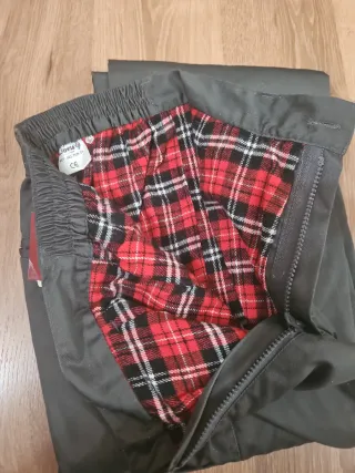 Pantalón de trabajo invierno JOVSA gris