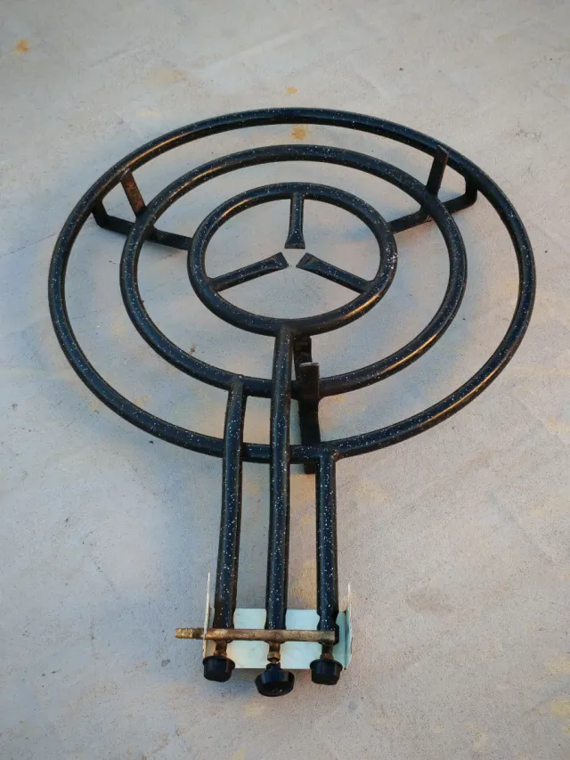 Paellero Gas Butano Negro