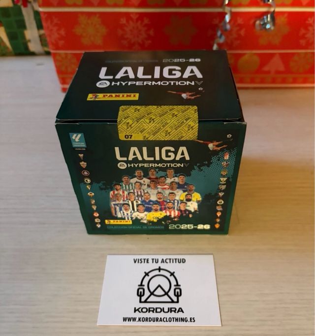 Cajas LaLiga Hypermotion 2025/26 - 50 Sobres