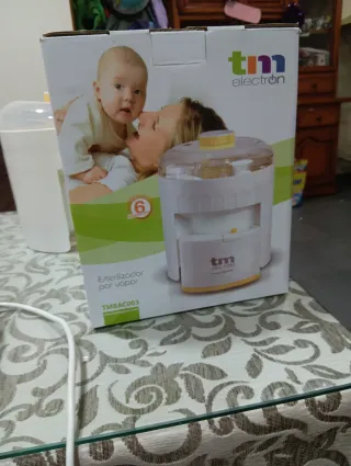 Esterilizador vapor biberones TM Electrón