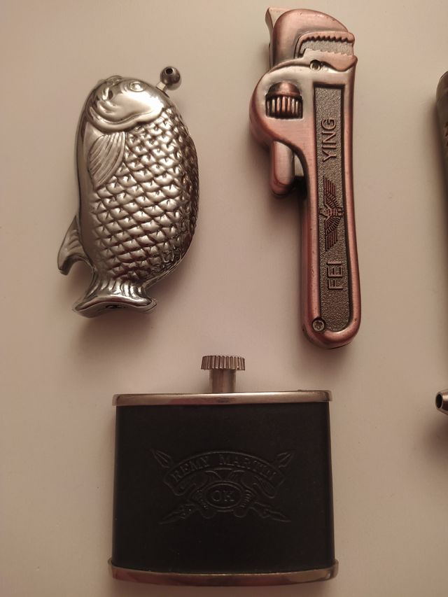 Set di accendini antichi vari design