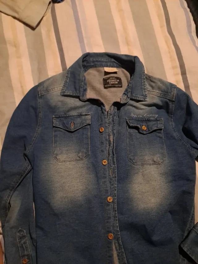 Camisa vaquera niño