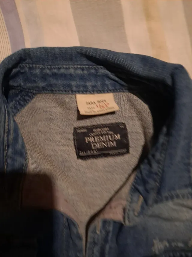 Camisa vaquera niño