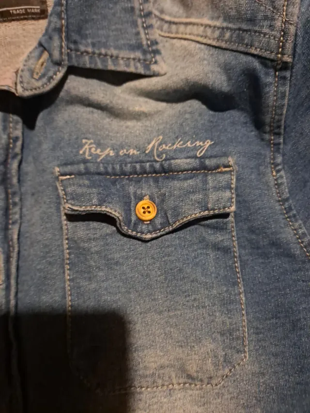 Camisa vaquera niño