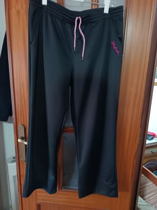 Chándal Mujer John Smith Rosa y Negro