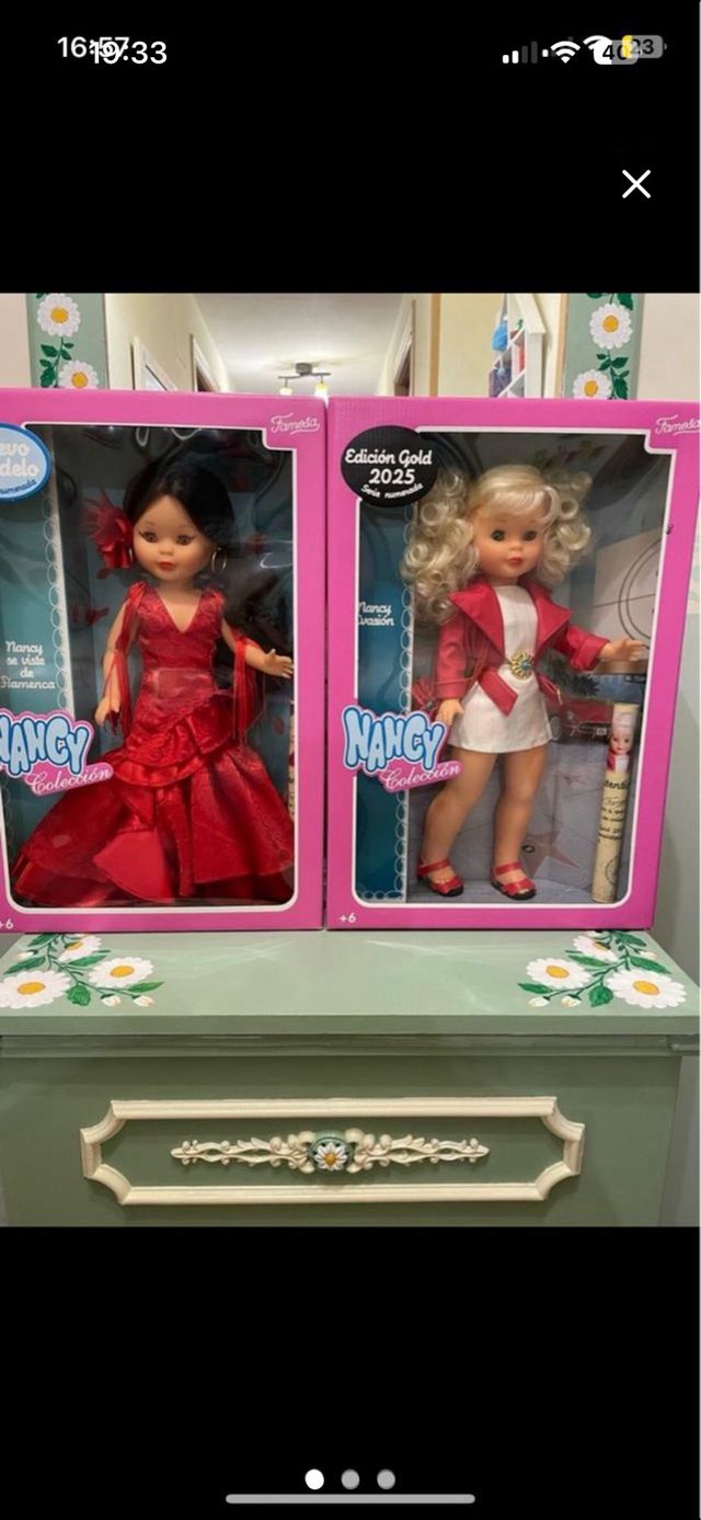 Lote 2 Nancys Famosa Colección