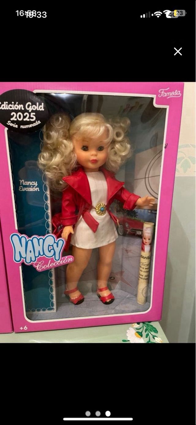 Lote 2 Nancys Famosa Colección